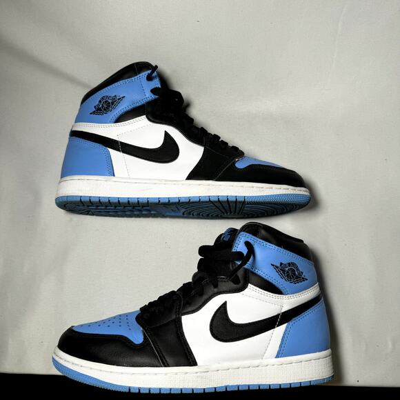 Size 8 - Nike Air Jordan 1 Retro High OG UNC Toe Men's Shoes - Picture 3 of 8